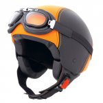 Casco caberg century arancio
