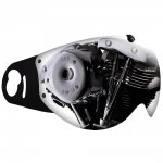 Visiera Iridium (Cromata - Specchiata) per Roof Boxer V8