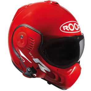 Roof Boxer V8 R red helmet