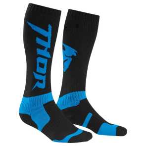 Thor MX Sock black-cyan
