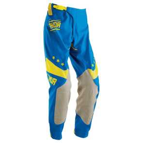 Thor Prime Fit Squad Pants blue-yellow